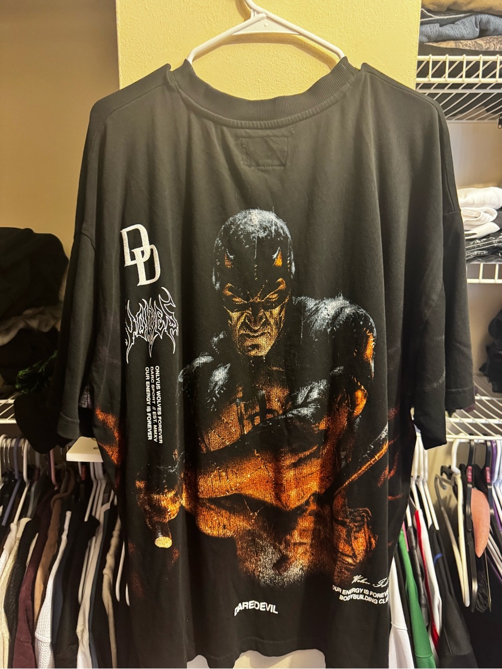 Darc Sport Men’s Oversized XXL Tee in Black